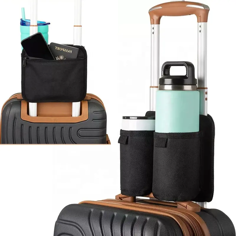 New trend customized luggage storage cup holder...