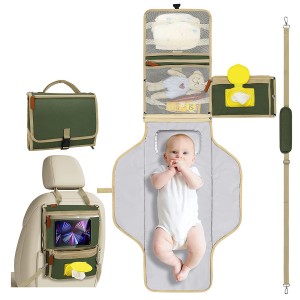 Fasciatoio portatile per neonati, fasciatoio per pannolini, fasciatoio da viaggio impermeabile per neonati e ragazzi