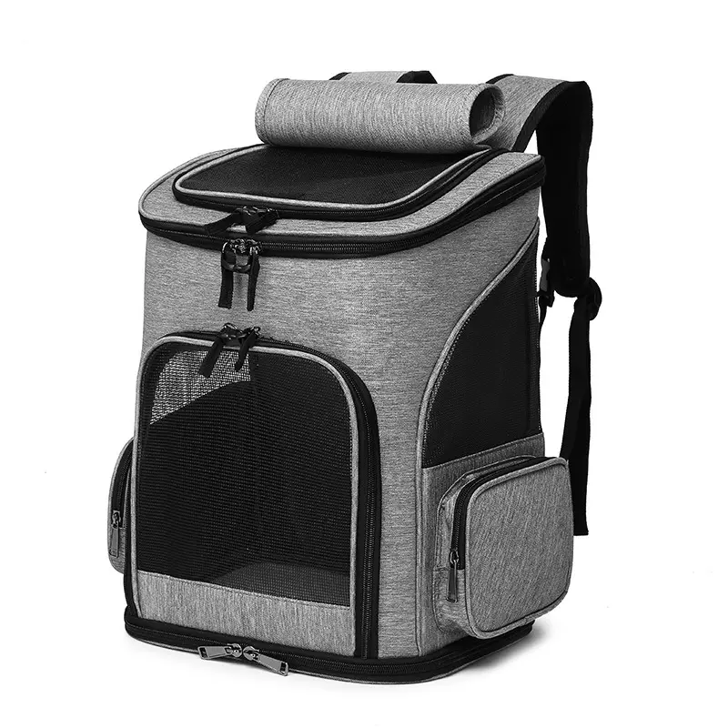 Shoulder pet out cat bag dog out portable multifunctional folding storage cat backpack wholesale