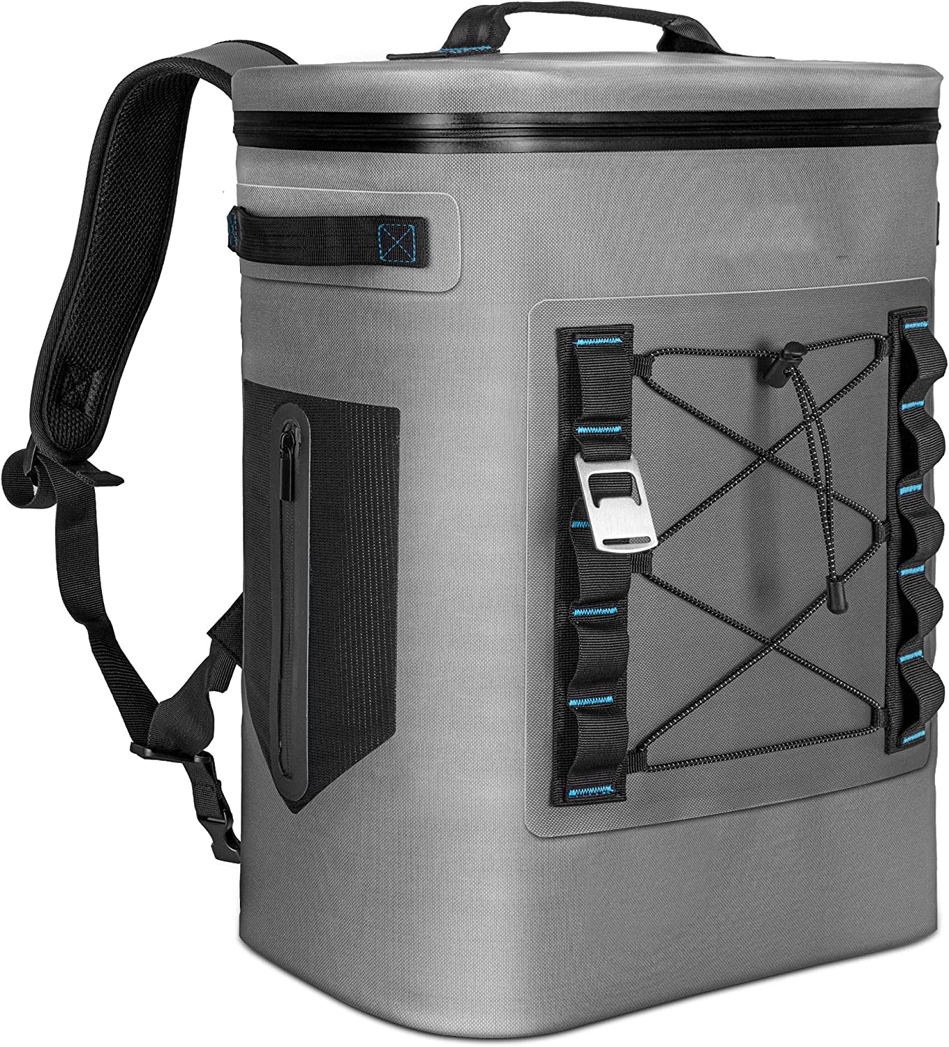 Рюкзак-кулер с изоляцией, 20 л, водонепроницаемый, сохраняет прохладу и тепло 72 часа с 5-слойной изоляцией, герметичной системой