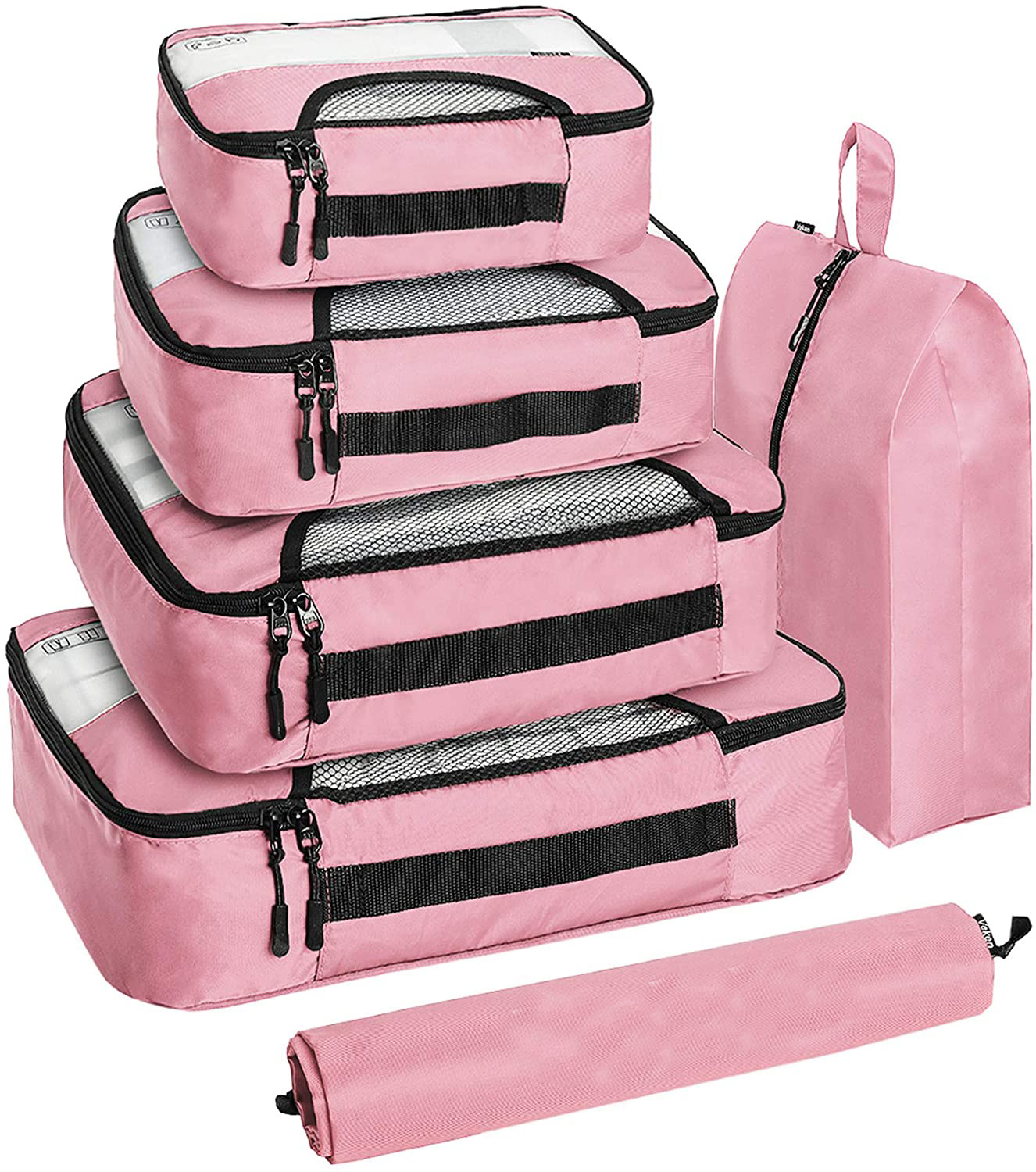 6 Set Packing Cube Luggage Travel Packing Organizer Fashion