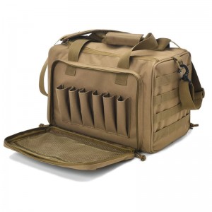 Opgraderet fabrikspris Hot OEM Custom logo Designer håndtaske Duffeltasker Deluxe Custom Tactical Range mulepose med skillevægge