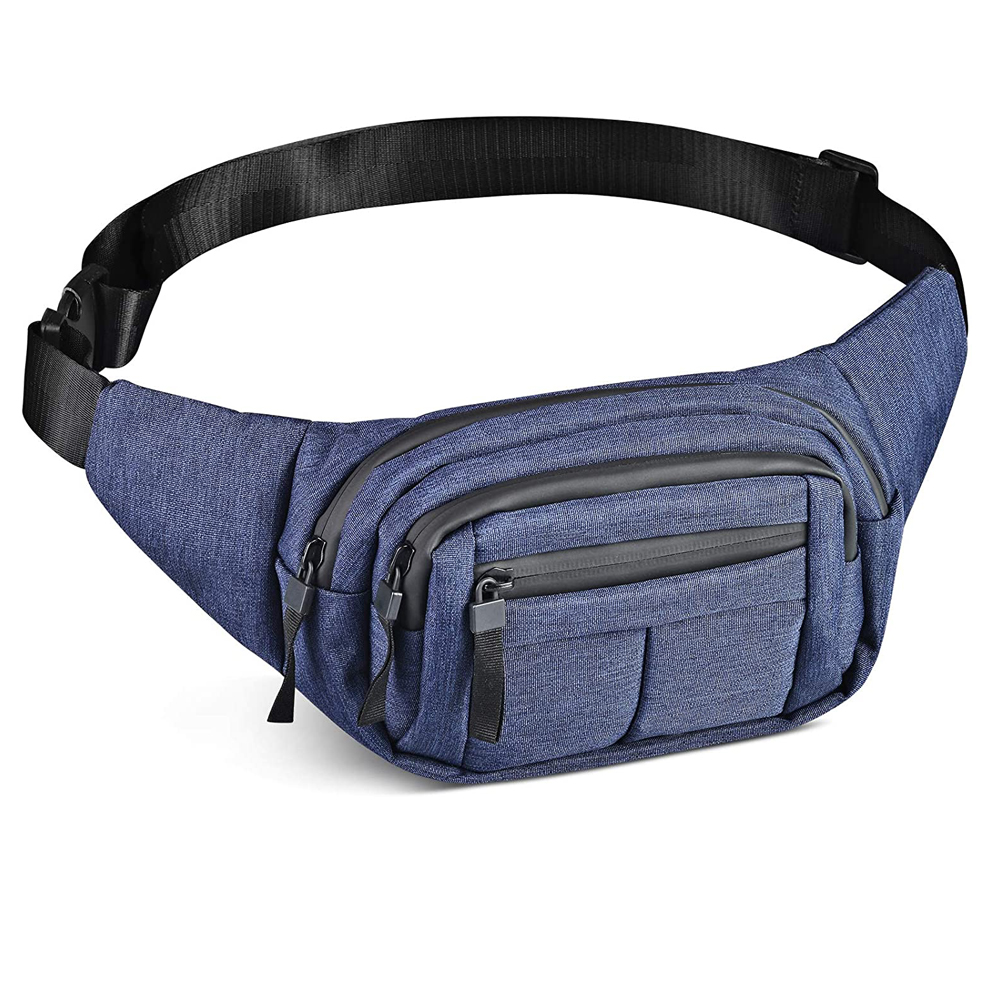 Pochete à prova d'água personalizada, bolsa de cintura adequada para treino ao ar livre