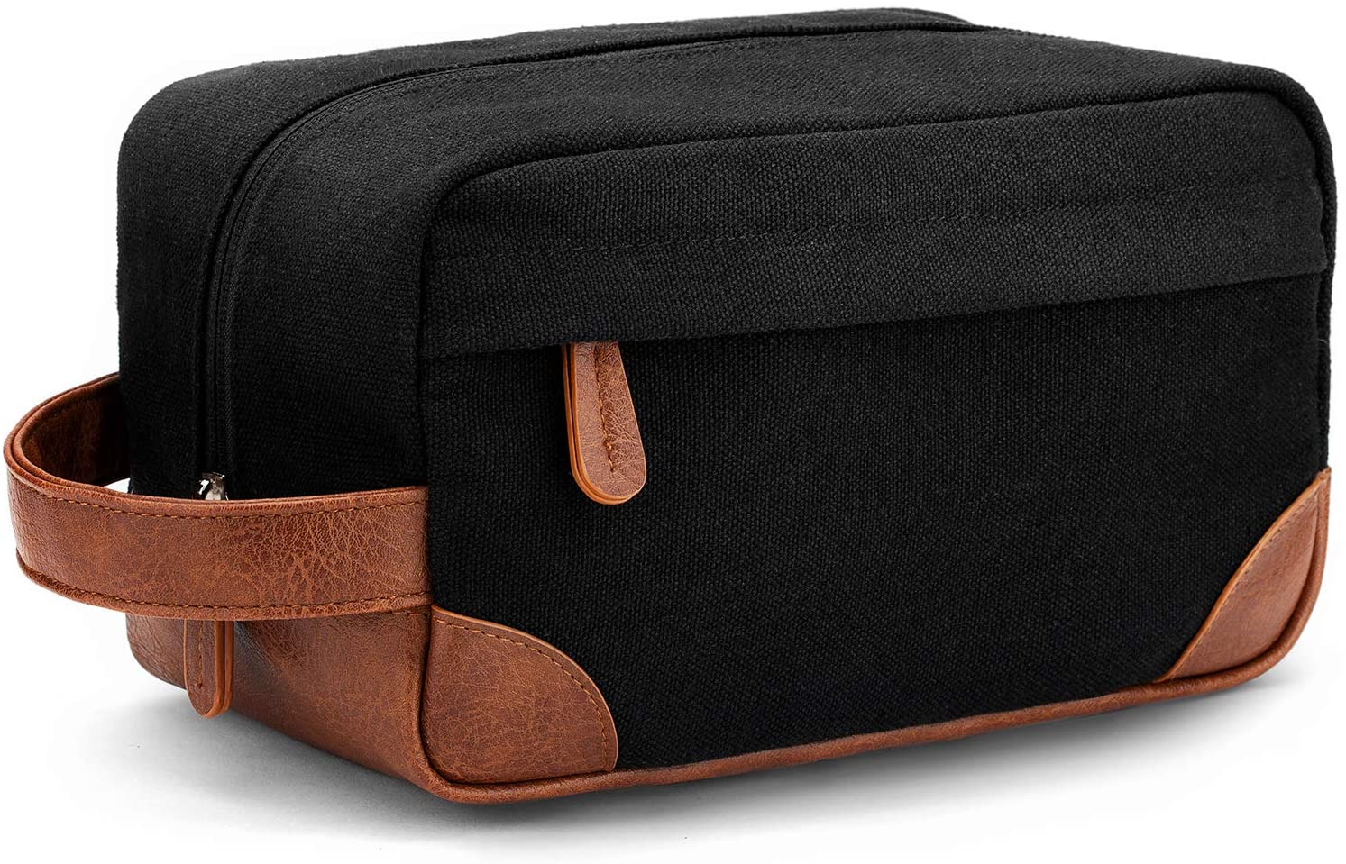 RPET make up Toiletry Bag for Men Water Resistant Canvas Large Capacity Dopp Kit