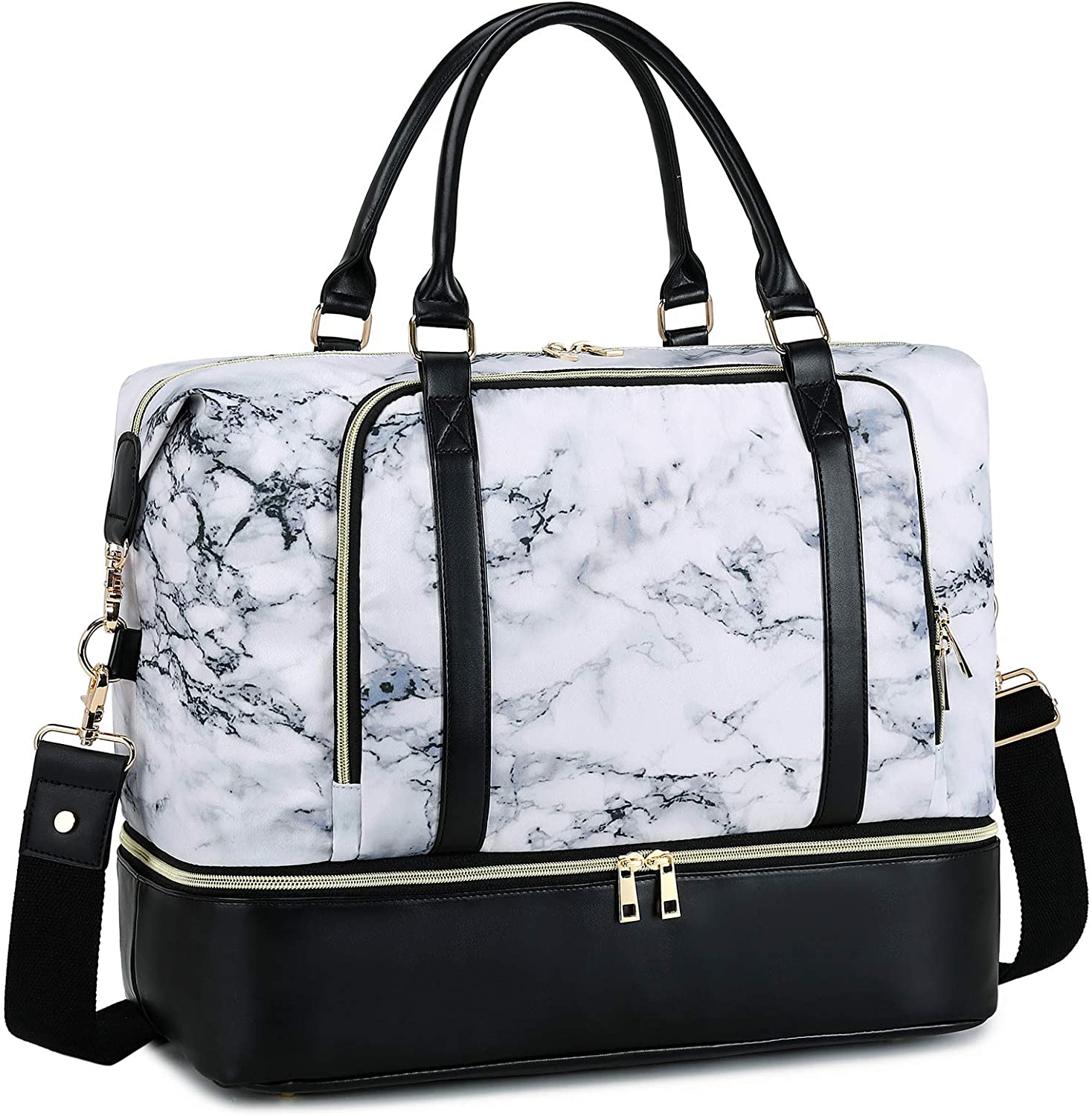 Hot Design Aangepaste Fabrieksprijs Overnachting Duffel Handbagage Tote Bag Dames Dames Reizen Weekendtas