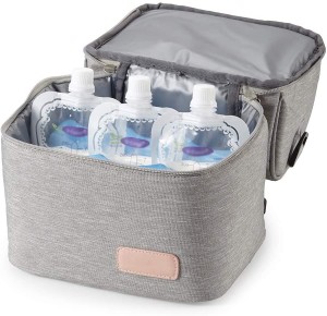 Muttermilch-Babyflaschen-Kühltasche, wasserdichte Babymilchtasche, Gefrierschrank, Mama-Reiserucksack, tragbare, wärmeisolierte Lunchbox