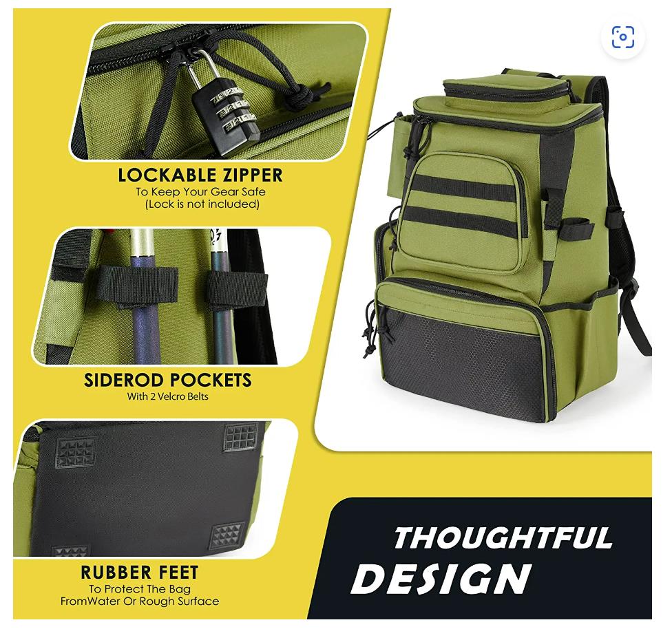  Fishing Backpack Vs Rod Holder Tackle Box Storage