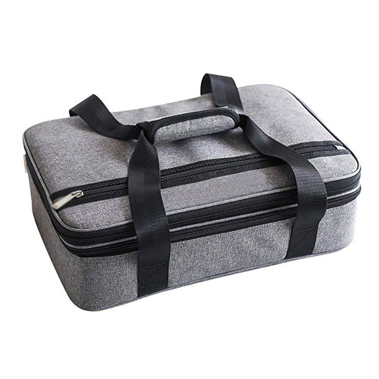 Bolso aislado totalizador grande del refrigerador del almuerzo del portador de la bebida del logotipo de encargo termo disponible del hielo