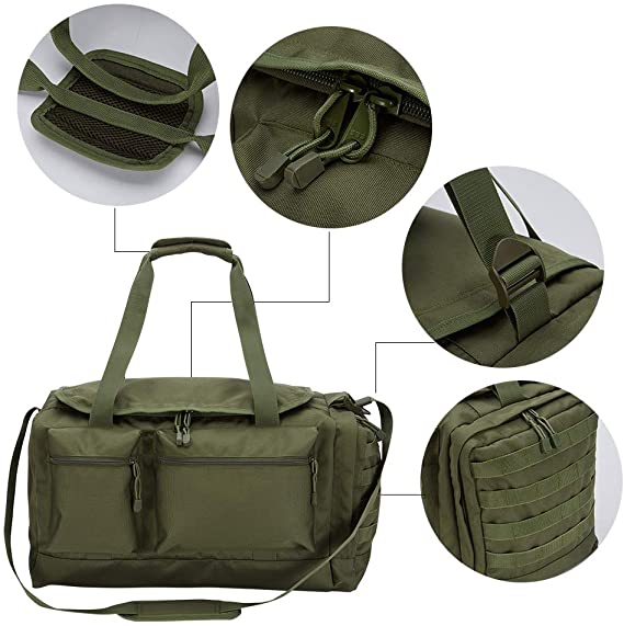 Oliver Men Tactical Duffel Bag Travel Tactical Bag