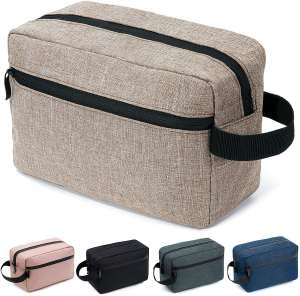 Bolsa de higiene pessoal de viagem para mulheres e homens Bolsa de barbear resistente à água para acessórios de higiene pessoal Bolsas de armazenamento dobráveis